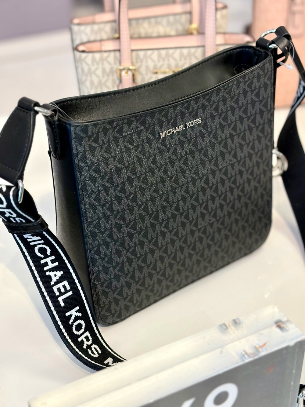 Michael kors Jet Set Travel Small Signature Logo Crossbody Messenger Bag